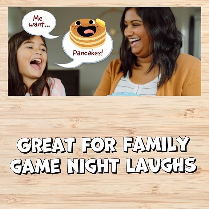 Me Want Pancakes! – The All-You-Can-Eat Family Card Game for Ages 5+, 2-6 Players