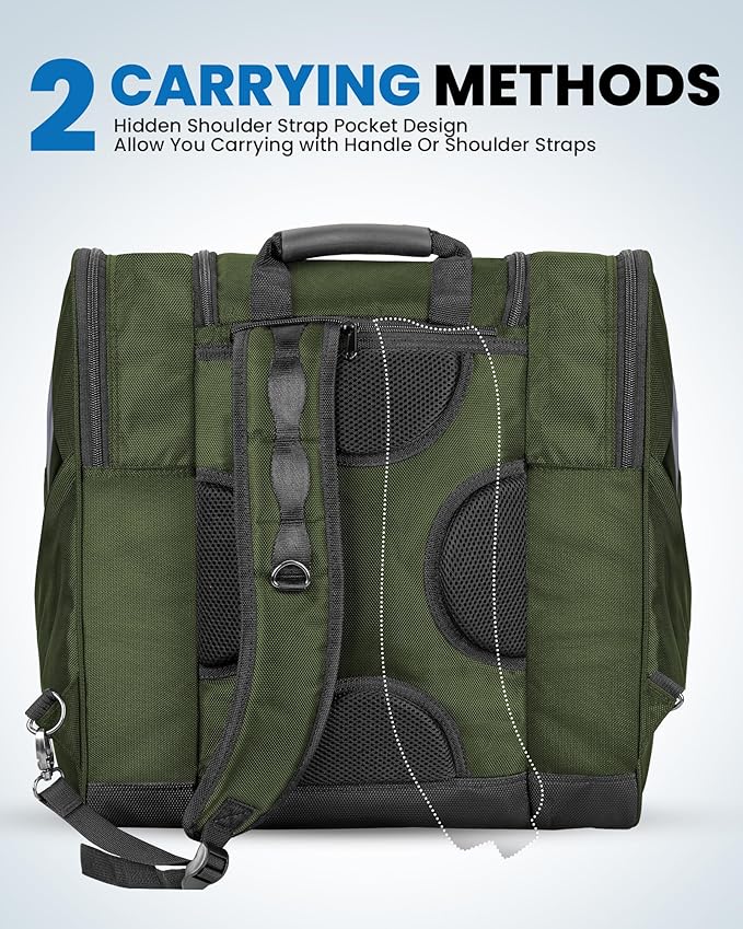 OutdoorMaster Boot Bag - 50L Ski Boots and Snowboard Boots Bag, Excellent for Travel with Waterproof Exterior & Bottom - for Men, Women and Youth