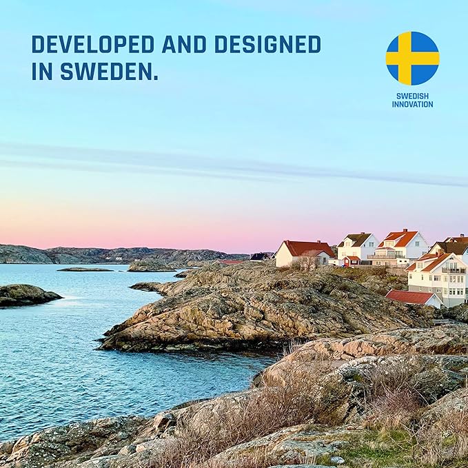 SmellWell Freshener Bag - Blue - The Ultimate Shoebag With Built In Activated Bamboo Charcoal Inserts for Odor Eliminating and Moisture Absorbing - Keep shoes and smaller gear fresh longer