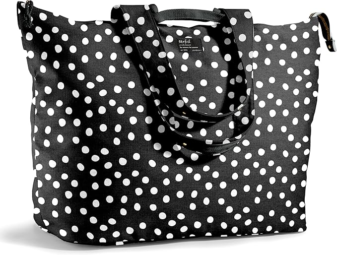 Fit & Fresh Large Beach Bag for Women - Extra Large Travel Tote With Pockets