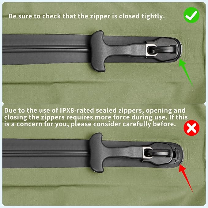 Vacuum Bag for Travel, Professional IPX8 Waterproof Reusable Vacuum Compression Bags for Travel Suitcases, Durable Space Saver Bag(2 PACK,With Pump)