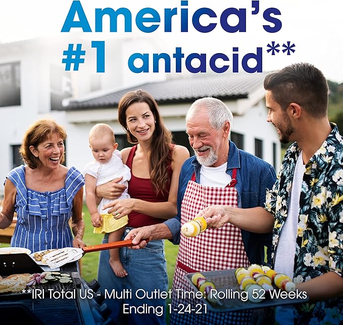 DMI 76-Piece First Aid Kit and TUMS 12 Count Smoothies Extra Strength 750mg Calcium Carbonate Antacid Chewable Tablets Bundle