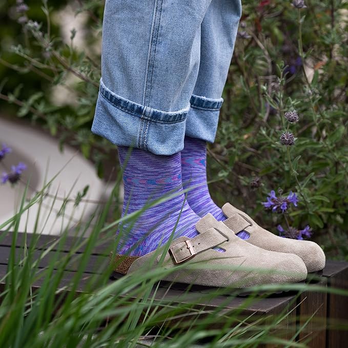 Medical Grade Compression Socks for Men & Women 15-20 mmHg by OrthoSleeve (Galaxy, Small)