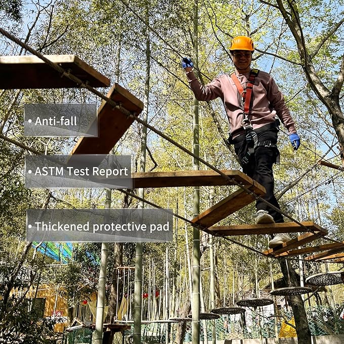 NewDoar Climbing Harness CE Certification Rock Climbing Rappelling Equipment Body Guard Protect Rappelling Rescuing Equip