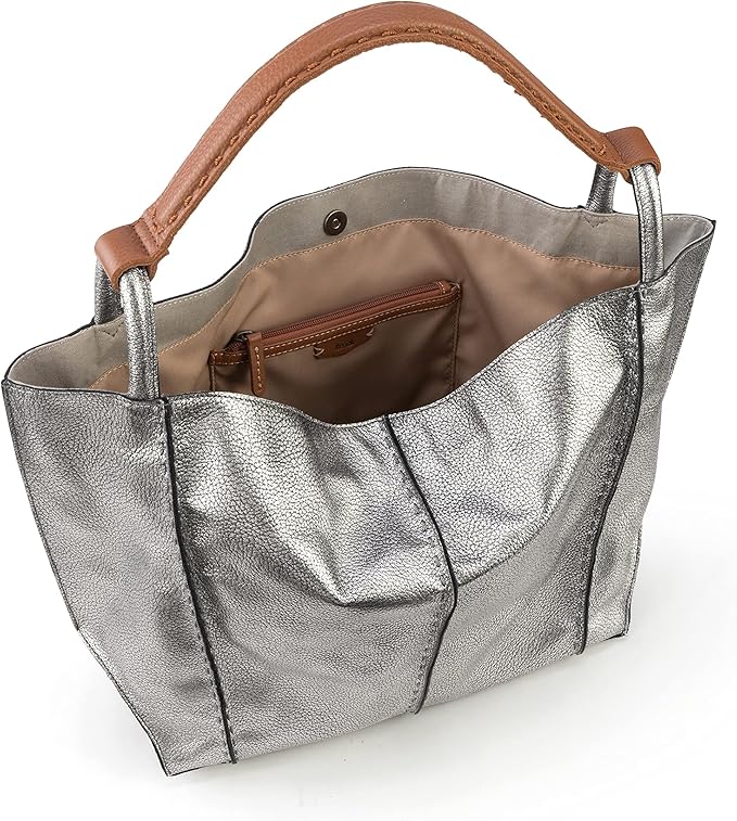 The Sak Los Feliz Large Tote Bag - Woman's Purse For Everyday, Travel, Beach Bag - Roomy Handbag With Shoulder Bag Strap