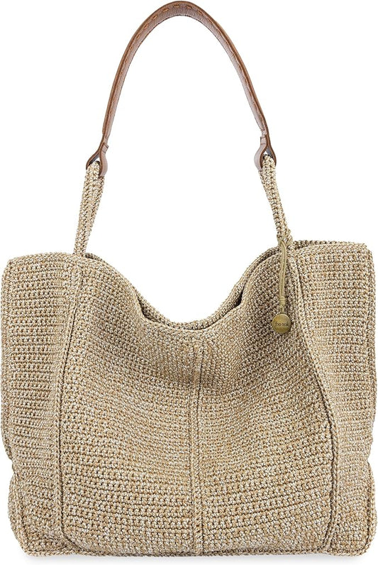 The Sak Los Feliz Large Tote Bag - Woman's Purse For Everyday, Travel, Beach Bag - Roomy Handbag With Shoulder Bag Strap