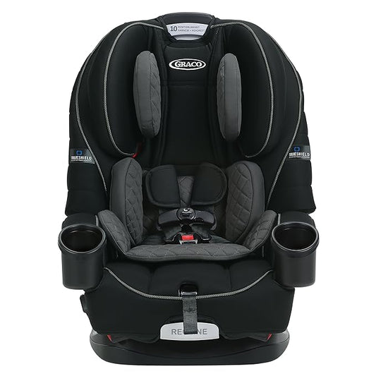 Graco 4Ever 4 in 1 Car Seat, Featuring TrueShield Side Impact Technology, Adjustable Harness System, Ideal for Newborns, Infants, Toddlers & Kids