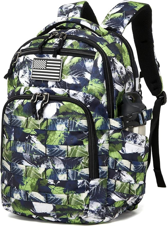 Wotony Military tactical backpack, backpack for men black small tactical assault bag