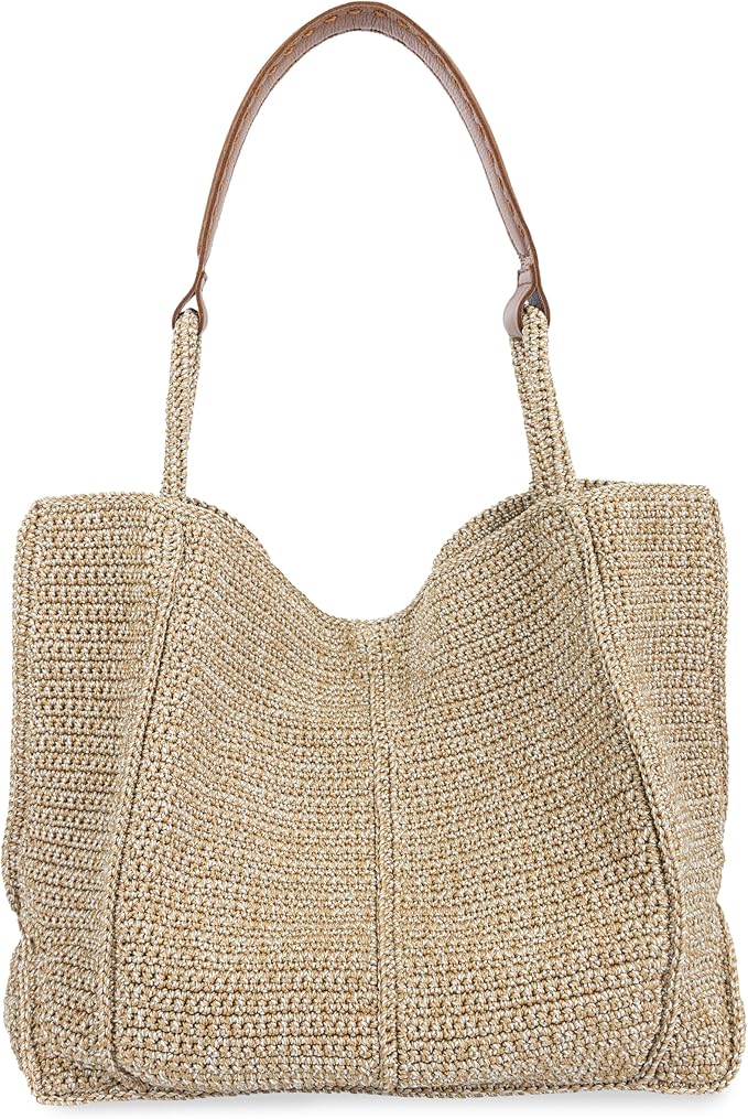 The Sak Los Feliz Large Tote Bag - Woman's Purse For Everyday, Travel, Beach Bag - Roomy Handbag With Shoulder Bag Strap