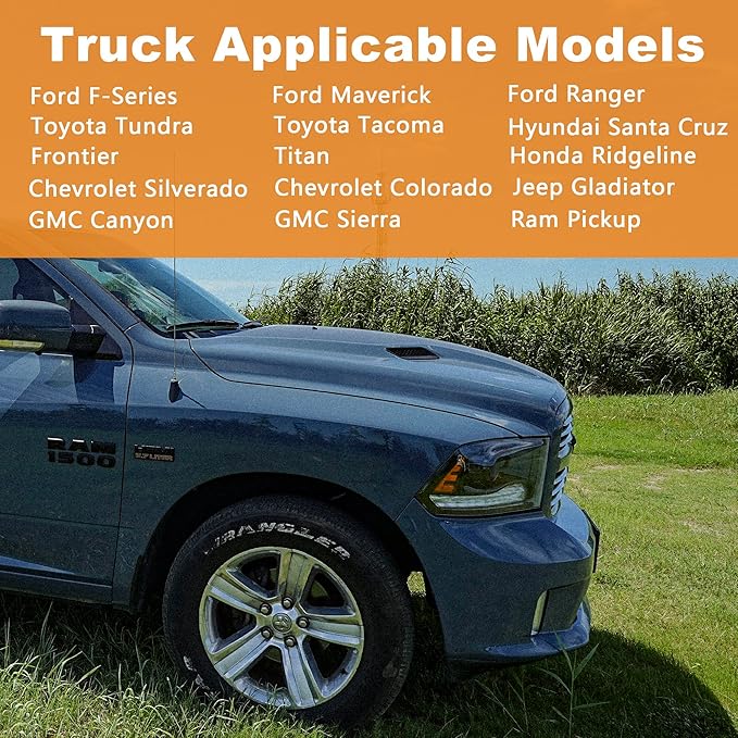 Dog Car Seat Cover for Back Seat, Dog Hammock for Trucks,Waterproof Seat Cover for Trucks with Mesh Window,Backseat Cover for Dogs in Car for F150/RAM1500/Sierra/Silverado