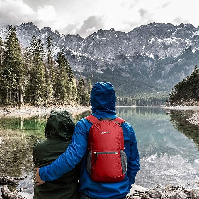 Gonex Ultra Lightweight Packable Backpack 20L Daypack Handy Foldable Camping Outdoor Travel Cycling Backpacking