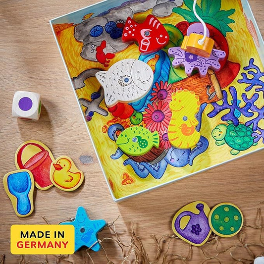 HABA My Very First Games - Here Fishy Fishy! Magnetic Fishing Game Ages 2+ Made in Germany Toddler Games, Learning Toys, Preschool Toys