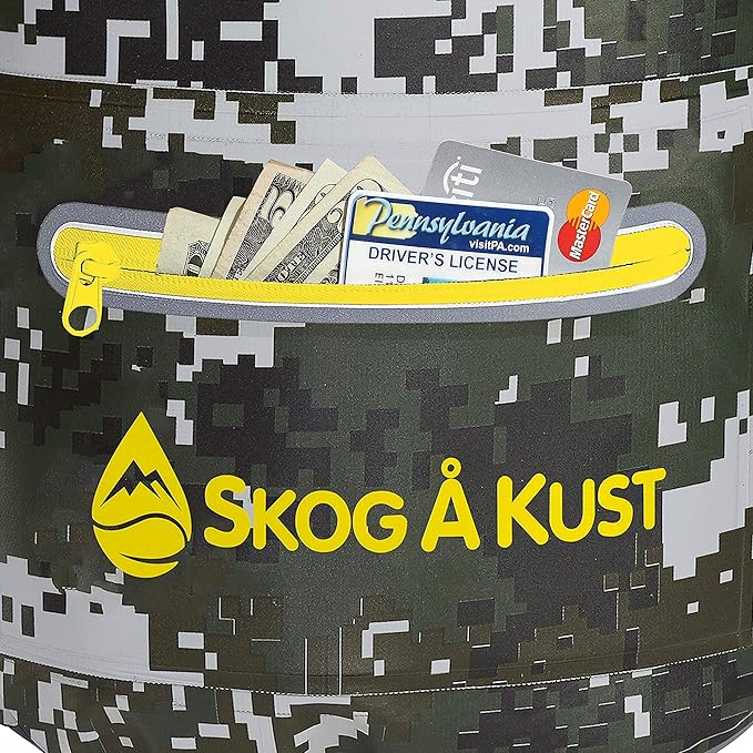Skog Å Kust DrySak - Roll Top Waterproof Bag for Travel & Outdoors - 5, 10 & 20 Liter sizes