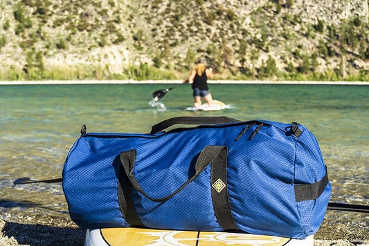 Diamond Ripstop Duffle Bags, Ultra Tough & Tear Resistant, Reinforced Stitching, Weatherproof, Packable Foldable Duffle Bag for Traveling