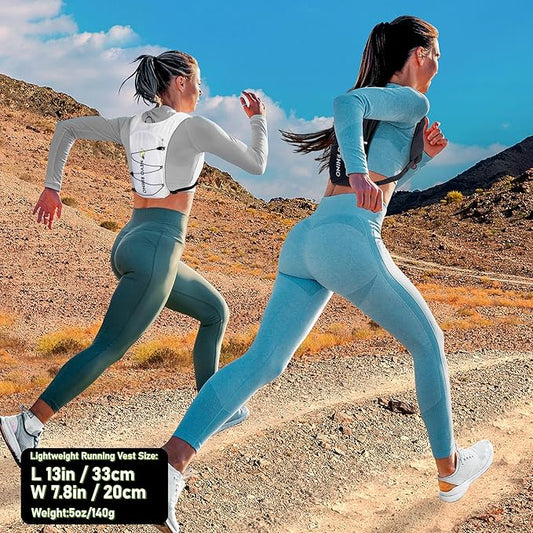 Hydration Running Vest for Women, Water Vest Backpack 5L Small, Lightweight Hydration Pack Mini Vest Women for Hiking, Trail Marathon Race (Pack with 1.5L Water Bladder)