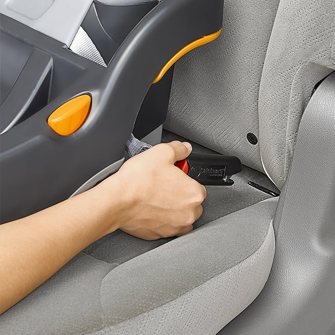Chicco KeyFit 30 Infant Car Seat and Base, Rear-Facing Seat for Infants 4-30 lbs., Infant Head and Body Support, Compatible with Chicco Strollers, Baby Travel Gear | Orion/Grey