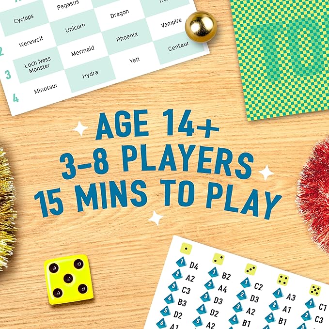 Big Potato The Chameleon, Award-Winning Board Game for Families & Friends for 3-8 Players