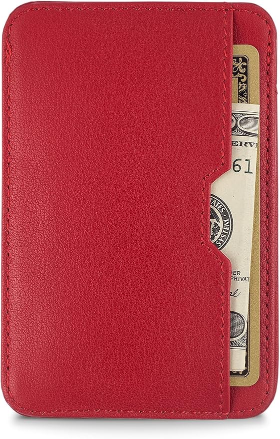 Vaultskin CHELSEA Mens RFID Blocking Slim Leather Card Wallet - Minimalist Front Pocket Cardholder