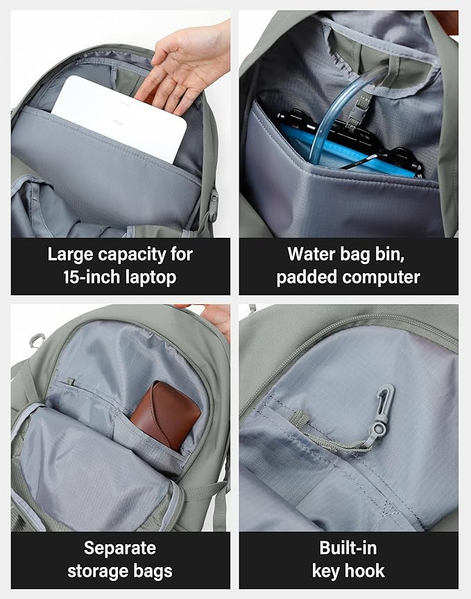 Pioneer Camp Hiking Backpack 22L Small Hiking Hydration Gear Lightweight Camping Backpack Travel Daypack for Women Men