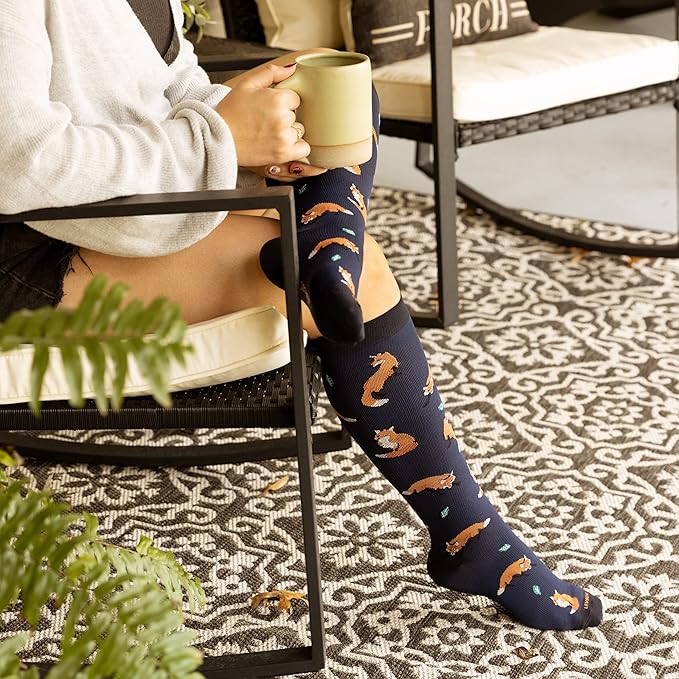 LEVSOX Compression Socks Women and Men, 20-30mmHg, Best for Nurses, Travel, Pregnancy