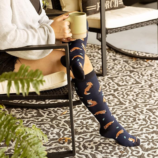 LEVSOX Compression Socks Women and Men, 20-30mmHg, Best for Nurses, Travel, Pregnancy