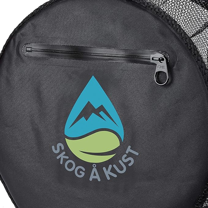 Skog Å Kust SCUBASak Collapsible Mesh Duffle Bag with Exterior Waterproof Pocket